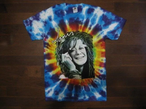 JANIS JOPLIN - Tie Dye T-Shirt